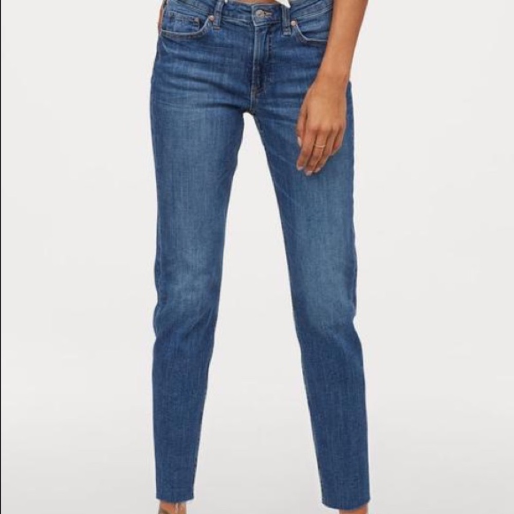 H&M Girlfriend Fit Denim Jeans